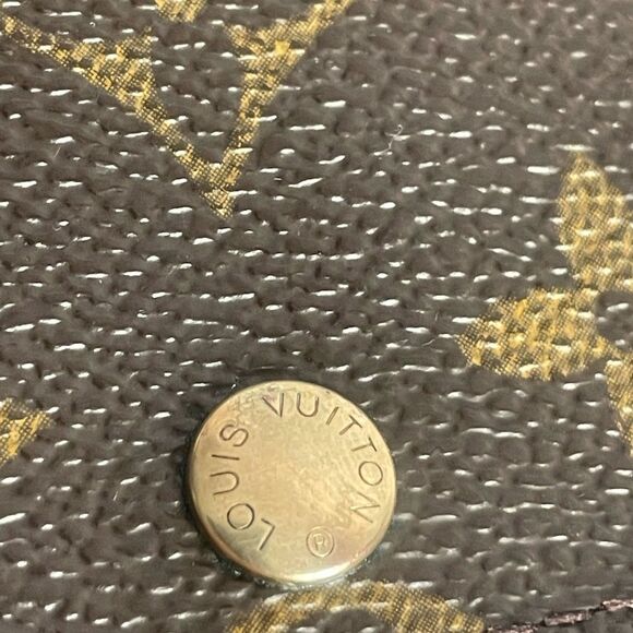 Authentic! 💥 Louis Vuitton Monogram Sarah Clutch Wallet - Picture 9 of 13